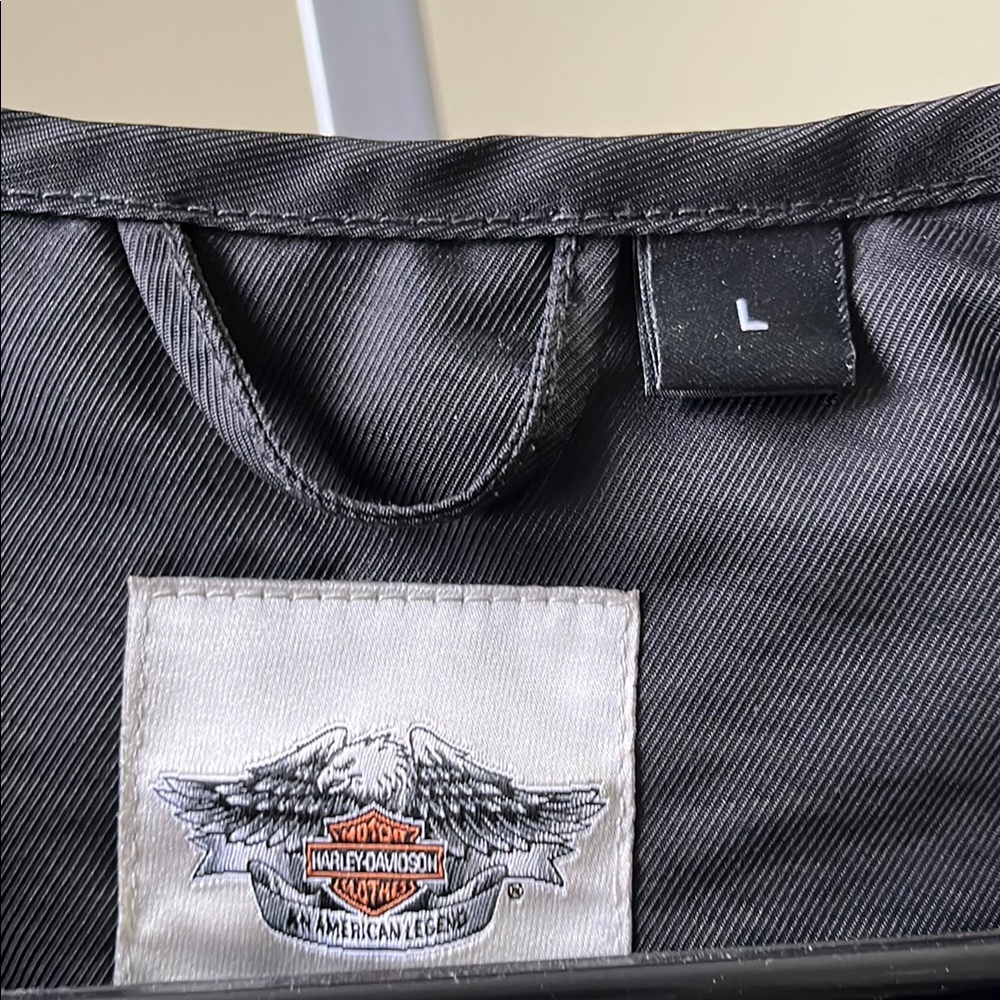 Harley-Davidson Black Mens Vest - Picture 5 of 16